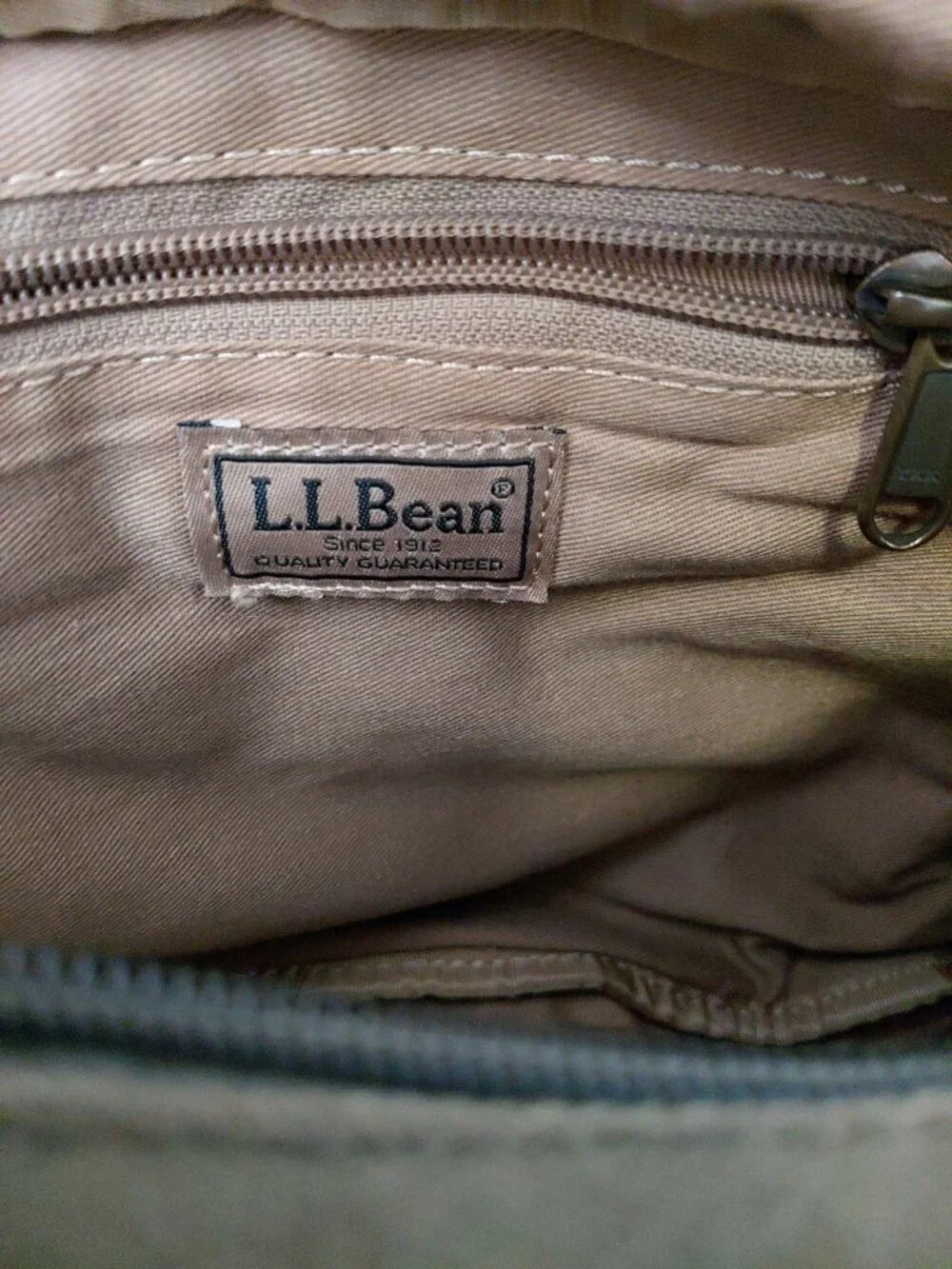 L.L. Bean bean canvas